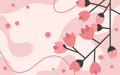 Abstract background poster. Good for fashion fabrics, postcards, email header, wallpaper, banner, events, covers, advertising, and more. Valentine's day, women's day, mother's day background.