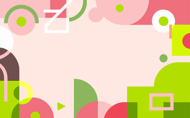 Abstract background poster. Good for fashion fabrics, children&rsquo;s clothing, postcards, email header, wallpaper, banner, events, covers, advertising, and more.