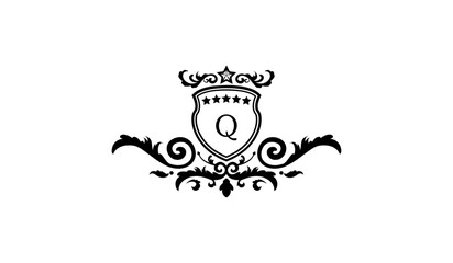 Luxury Stylish Alphabetical Logo Q