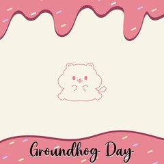 Groundhog background 