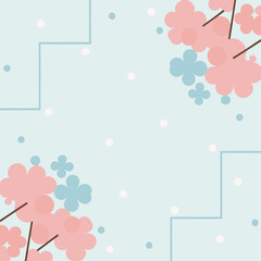 Abstract background poster. Good for fashion fabrics, postcards, email header, wallpaper, banner, events, covers, advertising, and more. Valentine's day, women's day, mother's day background.