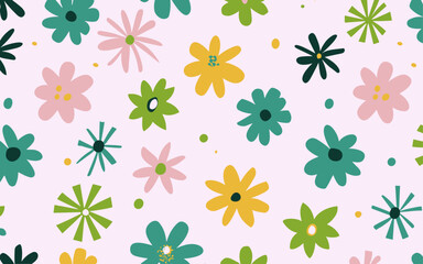 Floral background, Abstract. Good for fashion fabrics, postcards, email header, wallpaper, banner, events, covers, advertising, and more. Valentine's day, women's day, mother's day background.