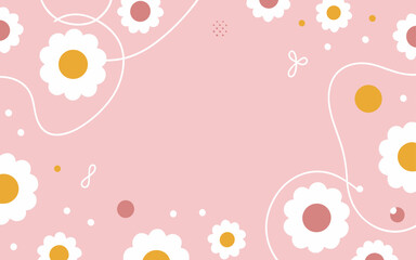 Abstract background poster. Good for fashion fabrics, postcards, email header, wallpaper, banner, events, covers, advertising, and more. Valentine's day, women's day, mother's day background.