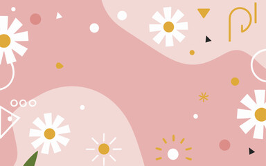 Abstract background poster. Good for fashion fabrics, postcards, email header, wallpaper, banner, events, covers, advertising, and more. Valentine's day, women's day, mother's day background.