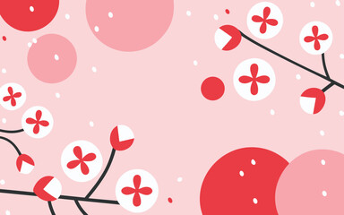 Floral background, Abstract. Good for fashion fabrics, postcards, email header, wallpaper, banner, events, covers, advertising, and more. Valentine's day, women's day, mother's day background.