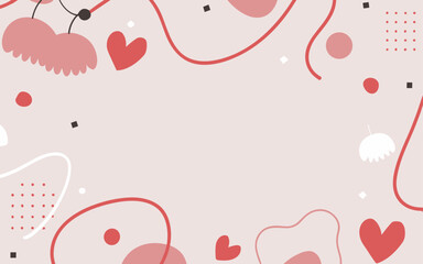 Floral background, Abstract. Good for fashion fabrics, postcards, email header, wallpaper, banner, events, covers, advertising, and more. Valentine's day, women's day, mother's day background.