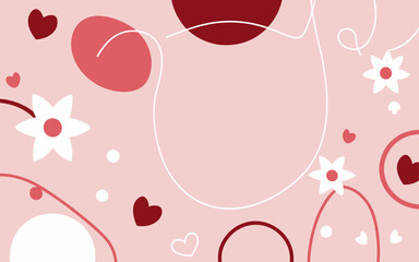 Floral background, Abstract. Good for fashion fabrics, postcards, email header, wallpaper, banner, events, covers, advertising, and more. Valentine's day, women's day, mother's day background.