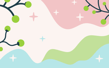 Floral background, Abstract. Good for fashion fabrics, postcards, email header, wallpaper, banner, events, covers, advertising, and more. Valentine's day, women's day, mother's day background.