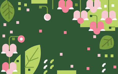 Floral background, Abstract. Good for fashion fabrics, postcards, email header, wallpaper, banner, events, covers, advertising, and more. Valentine's day, women's day, mother's day background. 