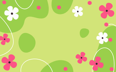 Floral background, Abstract. Good for fashion fabrics, postcards, email header, wallpaper, banner, events, covers, advertising, and more. Valentine's day, women's day, mother's day background.