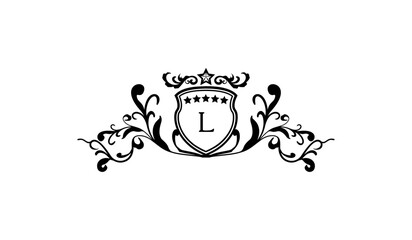 Luxury Elegant Logo L