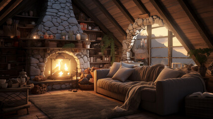 Cozy home concept