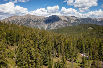 Classic Mountain Landscape in Colorado