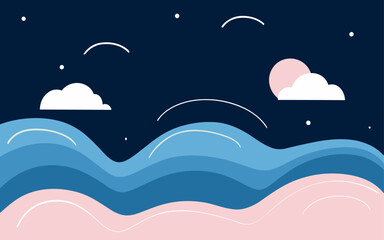 Abstract background poster. Good for fashion fabrics, postcards, email header, wallpaper, banner, events, covers, advertising, and more.