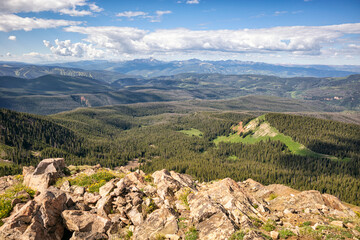 High country in the Eagles Nest Wilderness, Colorado