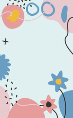 Abstract background poster. Good for fashion fabrics, postcards, email header, wallpaper, banner, events, covers, advertising, and more. Valentine's day, women's day, mother's day background.