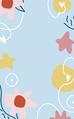 Abstract background poster. Good for fashion fabrics, postcards, email header, wallpaper, banner, events, covers, advertising, and more. Valentine's day, women's day, mother's day background.