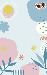 Abstract background poster. Good for fashion fabrics, postcards, email header, wallpaper, banner, events, covers, advertising, and more. Valentine's day, women's day, mother's day background.