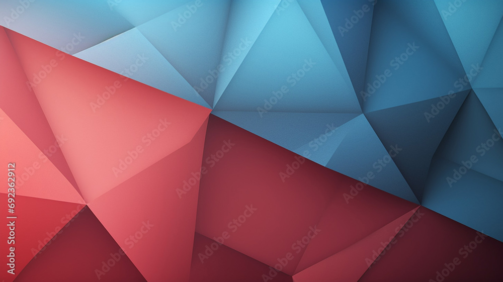 Wall mural minimal low poly backdrop with folded paper texture