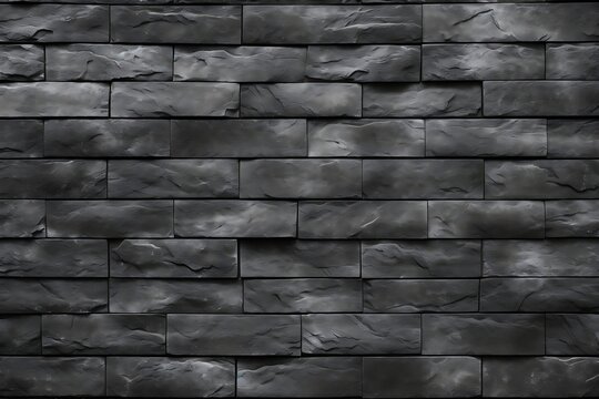 Fototapeta Grey brick wall background. Graphic resources concept