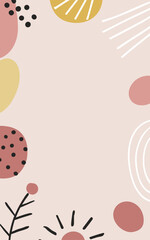 Abstract background poster. Good for fashion fabrics, postcards, email header, wallpaper, banner, events, covers, advertising, and more. Valentine's day, women's day, mother's day background.