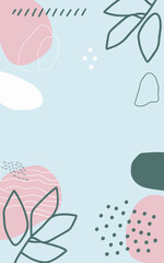 Abstract background poster. Good for fashion fabrics, postcards, email header, wallpaper, banner, events, covers, advertising, and more. Valentine's day, women's day, mother's day background.