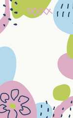 Abstract background poster. Good for fashion fabrics, postcards, email header, wallpaper, banner, events, covers, advertising, and more. Valentine's day, women's day, mother's day background.