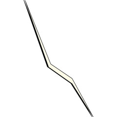 Cartoon Lightning Splash