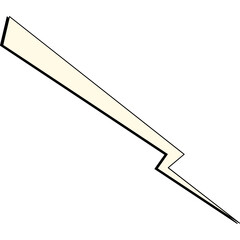 Cartoon Lightning Splash