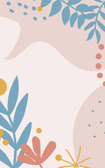 Abstract background poster. Good for fashion fabrics, postcards, email header, wallpaper, banner, events, covers, advertising, and more. Valentine's day, women's day, mother's day background. 