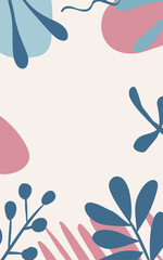 Abstract background poster. Good for fashion fabrics, postcards, email header, wallpaper, banner, events, covers, advertising, and more. Valentine's day, women's day, mother's day background. 