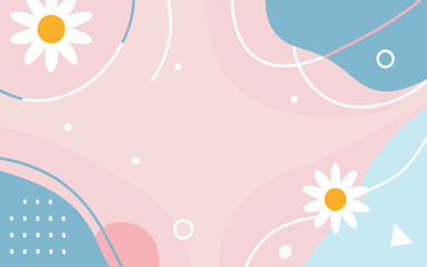 Floral background. Good for fashion fabrics, postcards, email header, wallpaper, banner, events, covers, advertising, and more. Valentine's day, women's day, mother's day background.