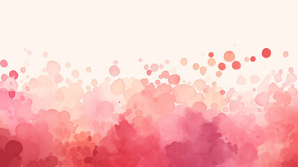 Watercolor Backgrounds: Soft and Pale Pink and Red