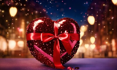 バレンタインデー、ハート型チョコレート、コピースペース、背景｜Valentine's Day, heart-shaped chocolates. Copy space, background. Generative AI - obrazy, fototapety, plakaty