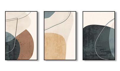 Abstract art poster. Rich texture. Abstract contemporary art on modern art background.