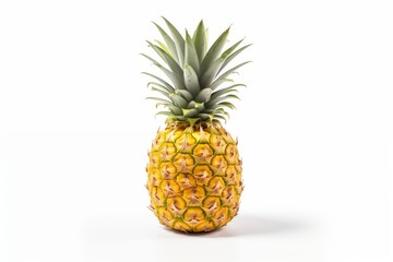 Pineapple on white background