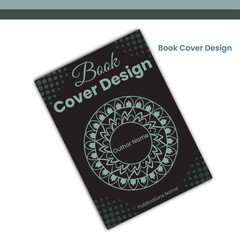 abstract elegant winter book cover