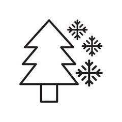 Obraz premium Winter Season Icon