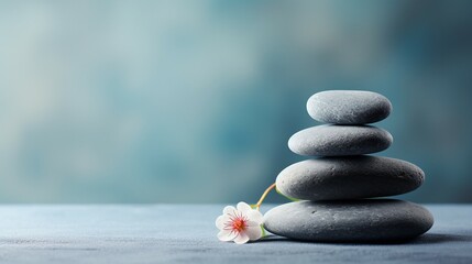 Tranquil Harmony of Zen Stones