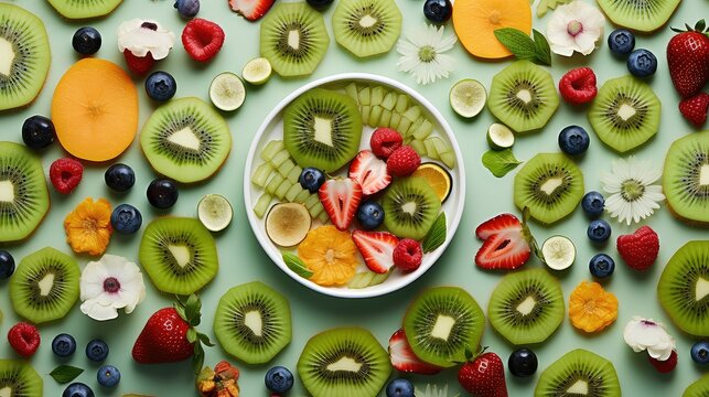 sorbet healthy dessert food illustration granola chia, parfait mousse, trifle cheesecake sorbet healthy dessert food