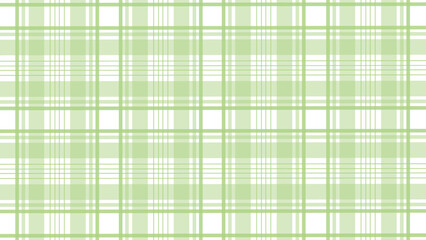 Green and white plaid texture as a background	