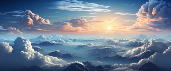 Skyclouds Background , Background Banner HD