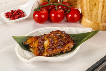 Grilled eel with unagi sauce