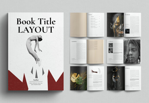 Book Layout Design Template