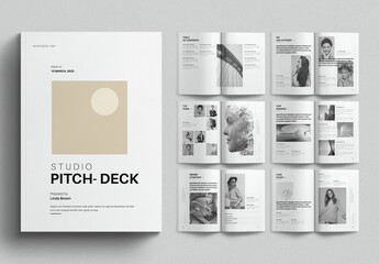 Pitch Deck Template Design Layout