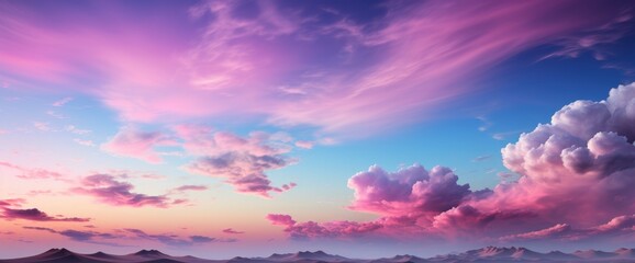 Background Beautiful Sky Colorful , Background Banner HD
