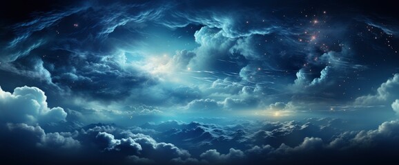 Beautiful Night Sky Milky Way Lmc , Background Banner HD