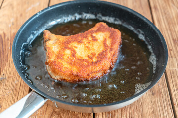 kotelette fleisch paniert 