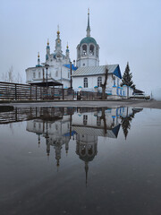 Yeniseisk. The Church of the Trinity of the One