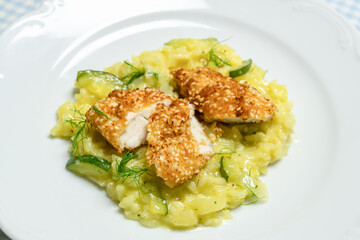 risotto mit huhn 